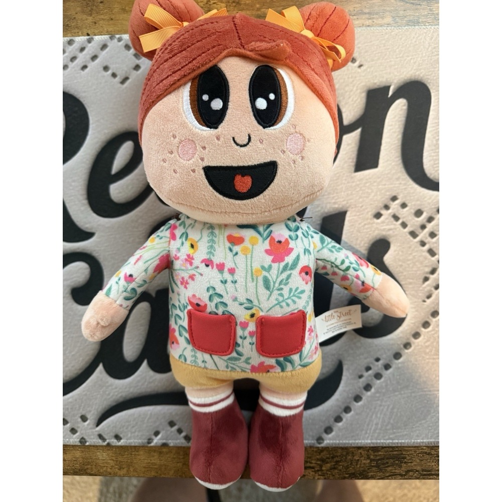 The Adventures Of LILY HUCKLEBERRY Book Doll Plush 13" This Little Street - Picture 1 of 3